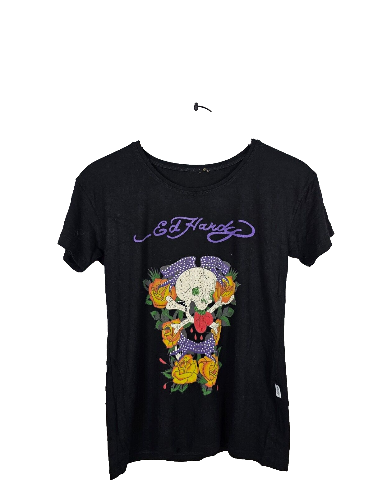 EK6627 Damen T-Shirt von Ed Handy, schwarz, Gr.XL0