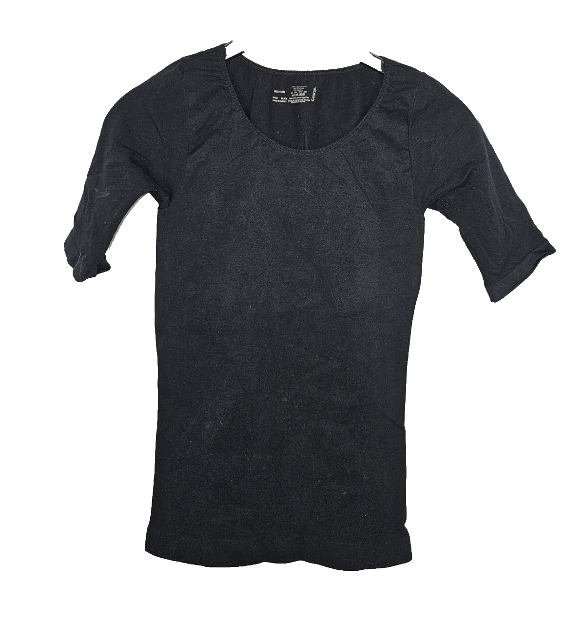 EK1033 Damen Kompressions Oberteil, Schwarz, Gr. M/L0