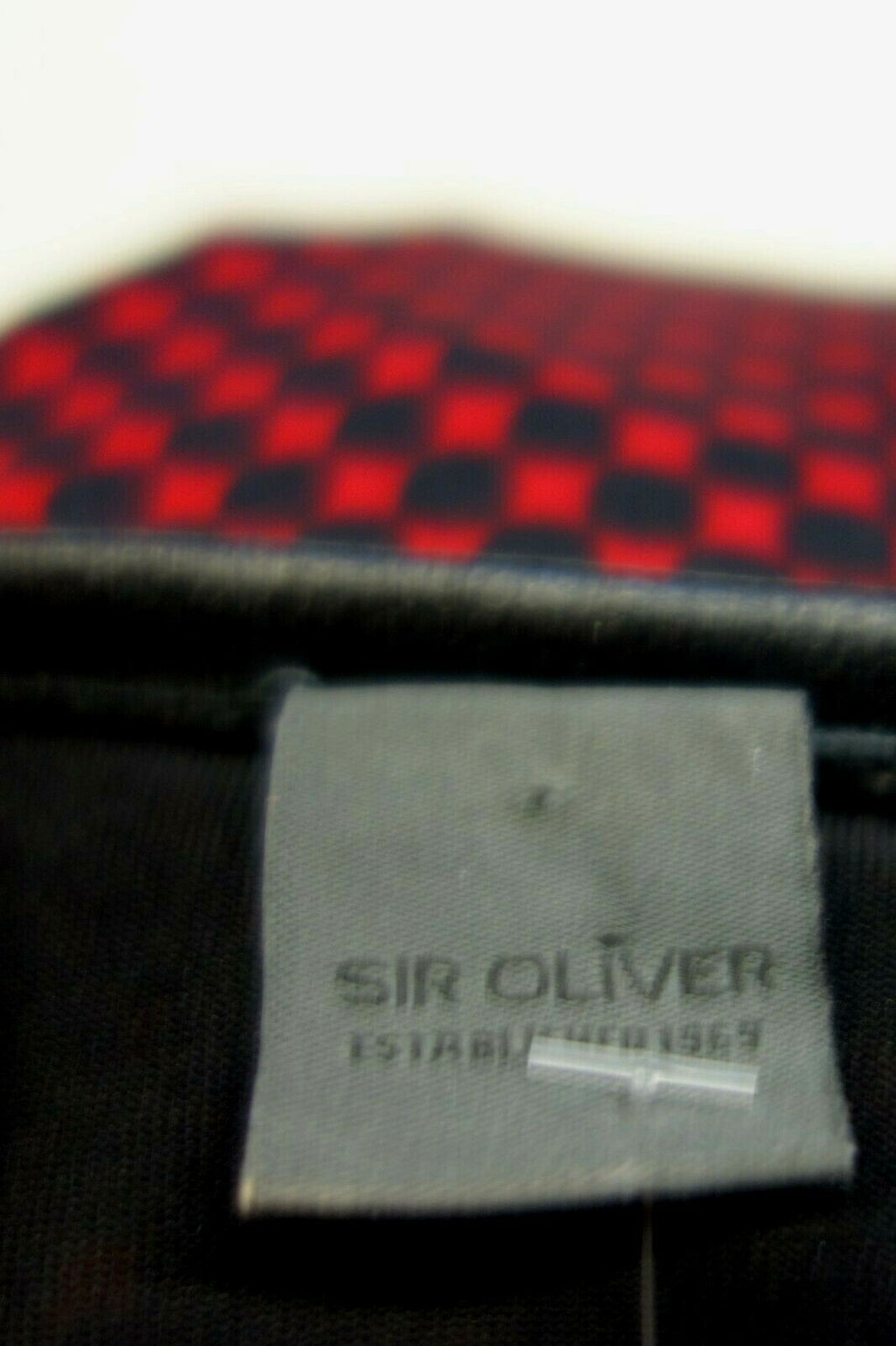 EK1246 Damen Kleid von Sir Oliver, schwarz/rot, Gr. 385