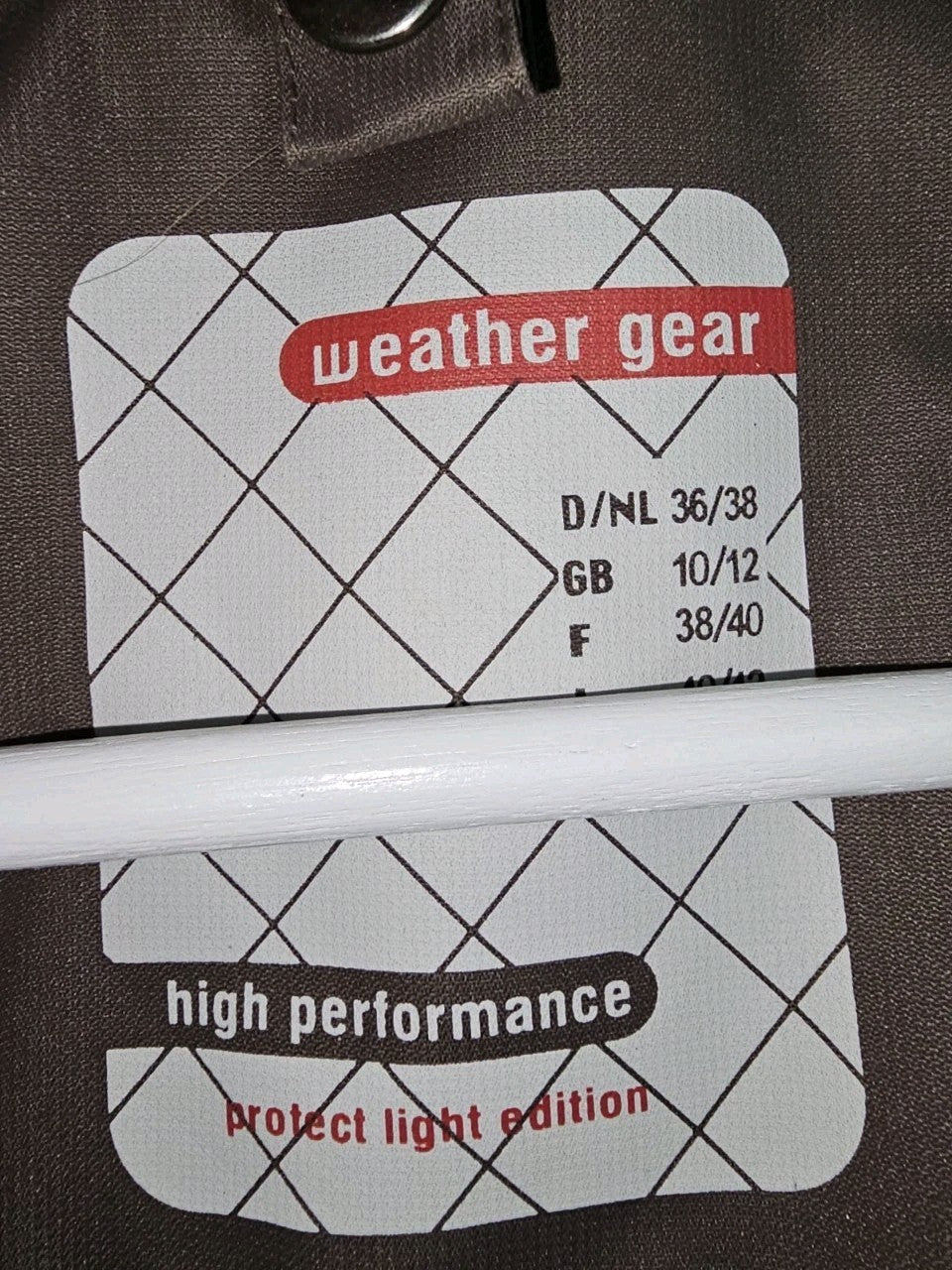 EK10491 Damen Windjacke von Weather gear, braun, Gr.36/383