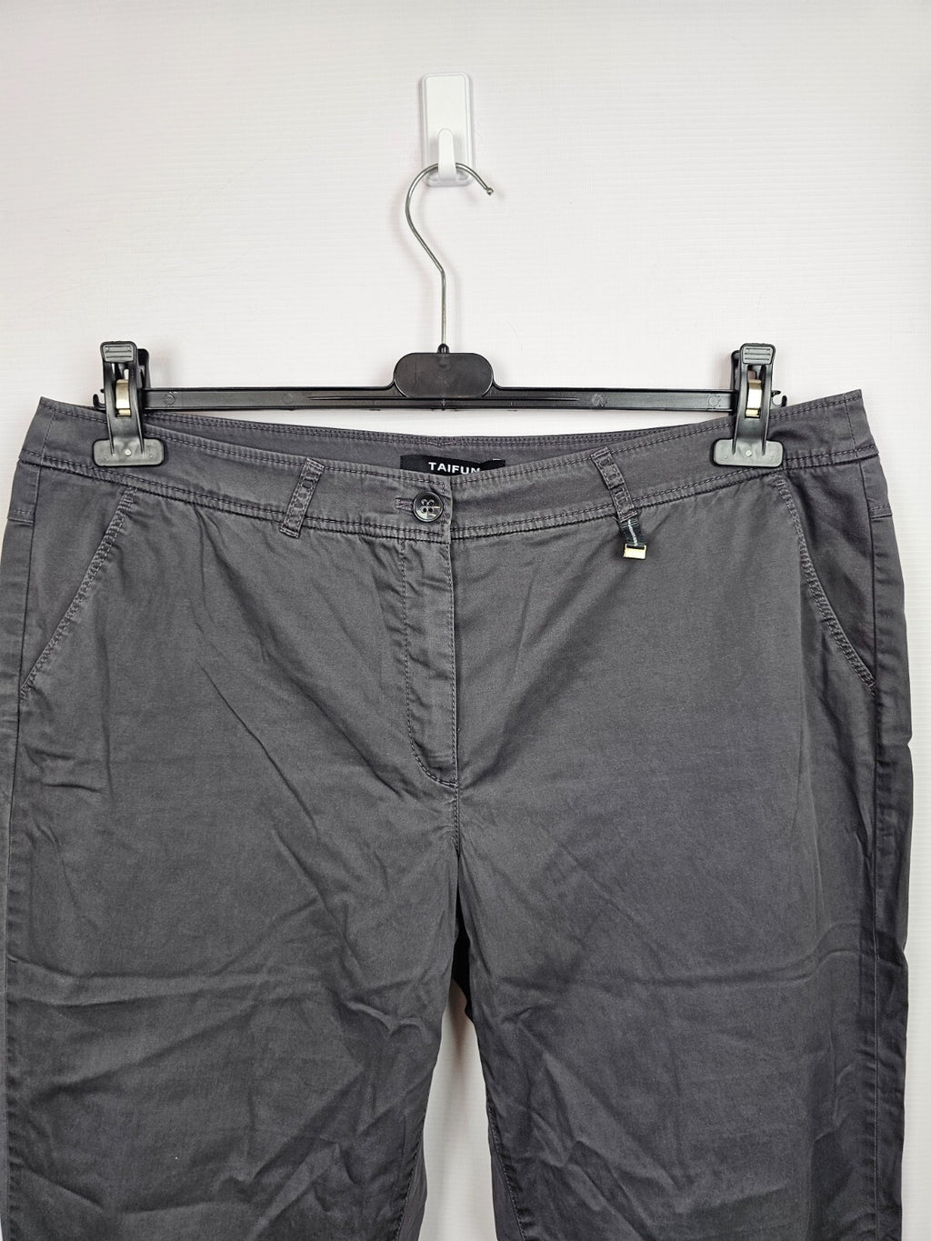 EK5686 Damen Hose von Taifun, grau, Gr. 481