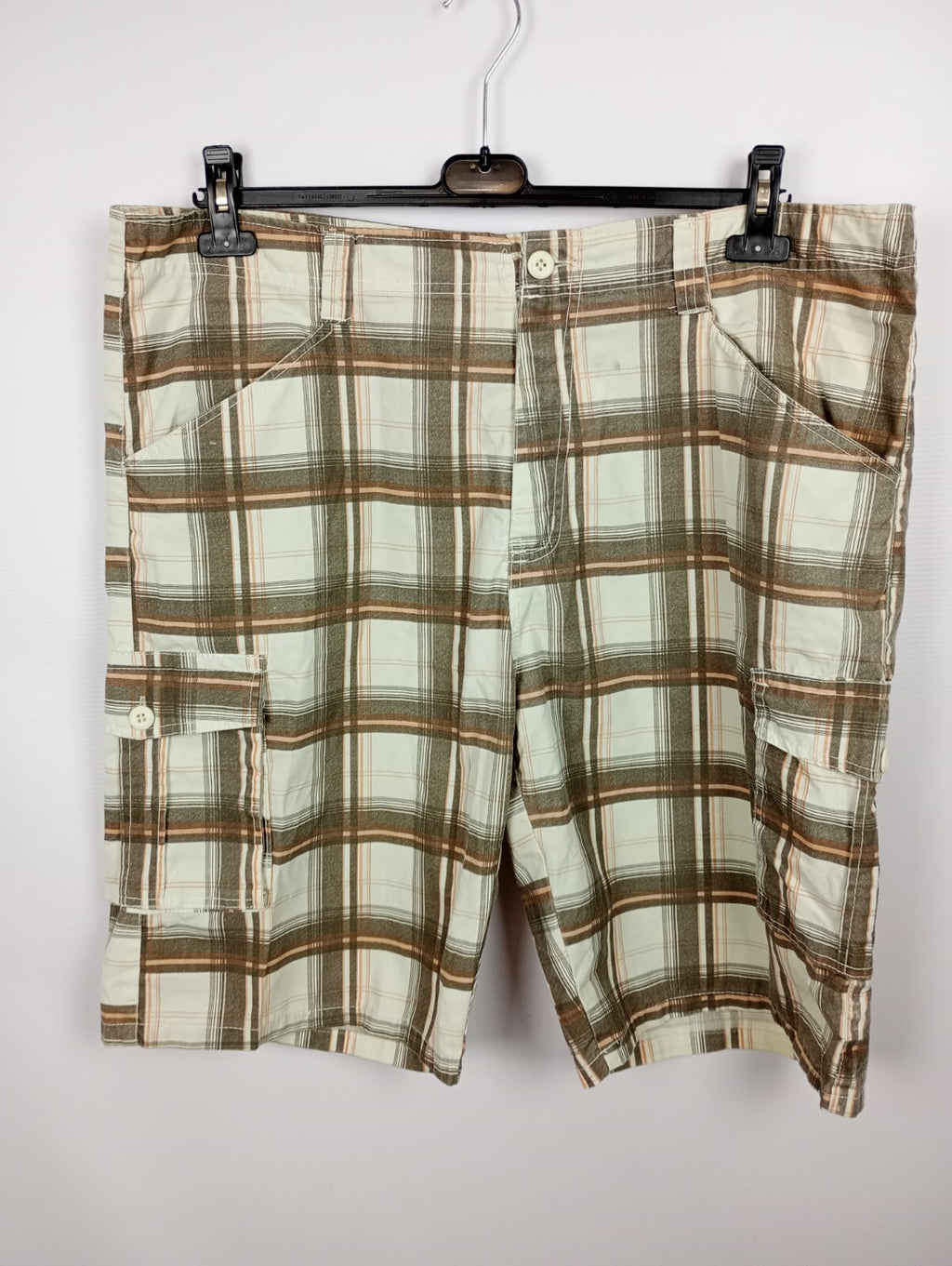 EK5181 Herren Shorts von redax, braun kariert, Gr. XXL0