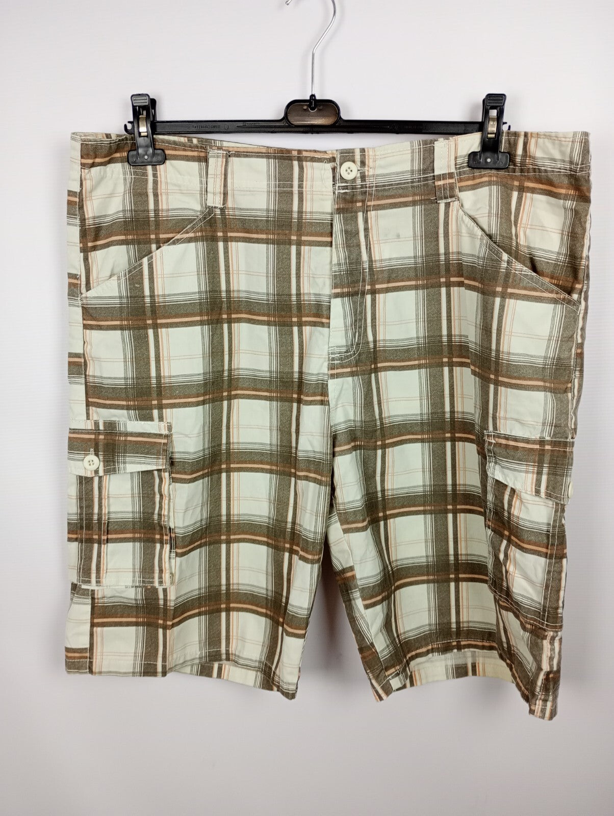EK5181 Herren Shorts von redax, braun kariert, Gr. XXL0