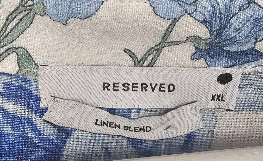 EK10085 Damen Kleid Reserved Gr.XXL Blau1
