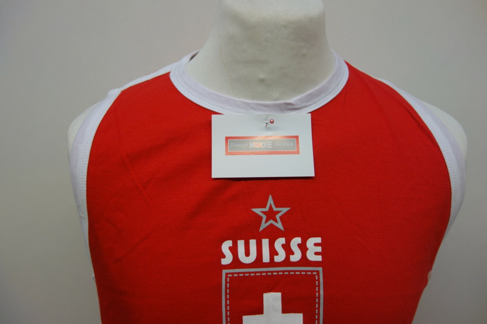 EK1407 Herren Sport Set von Suisse, rot/weiß, M1