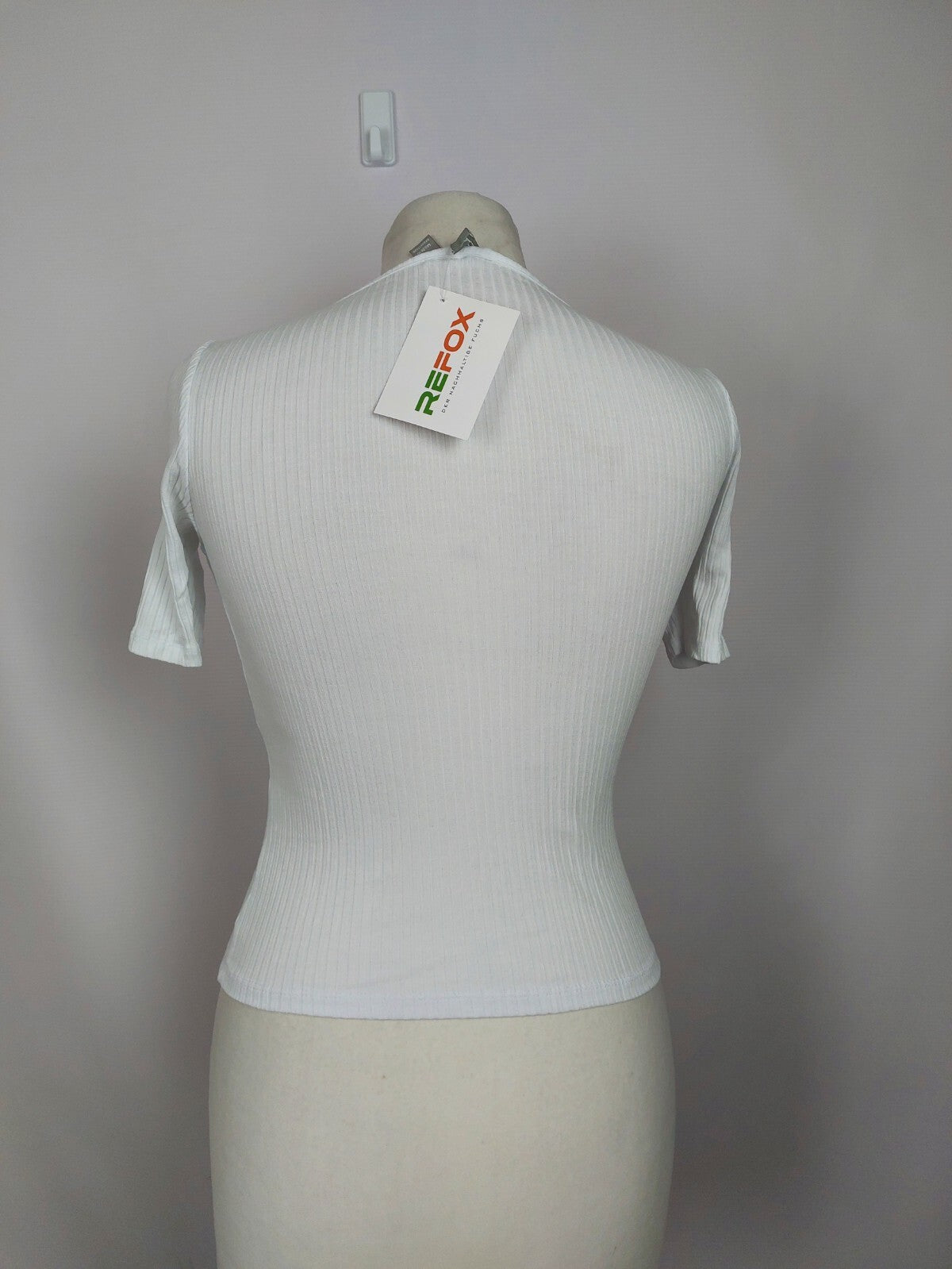 EK5130 Damen T-Shirt von asos, weiß, Gr. 363