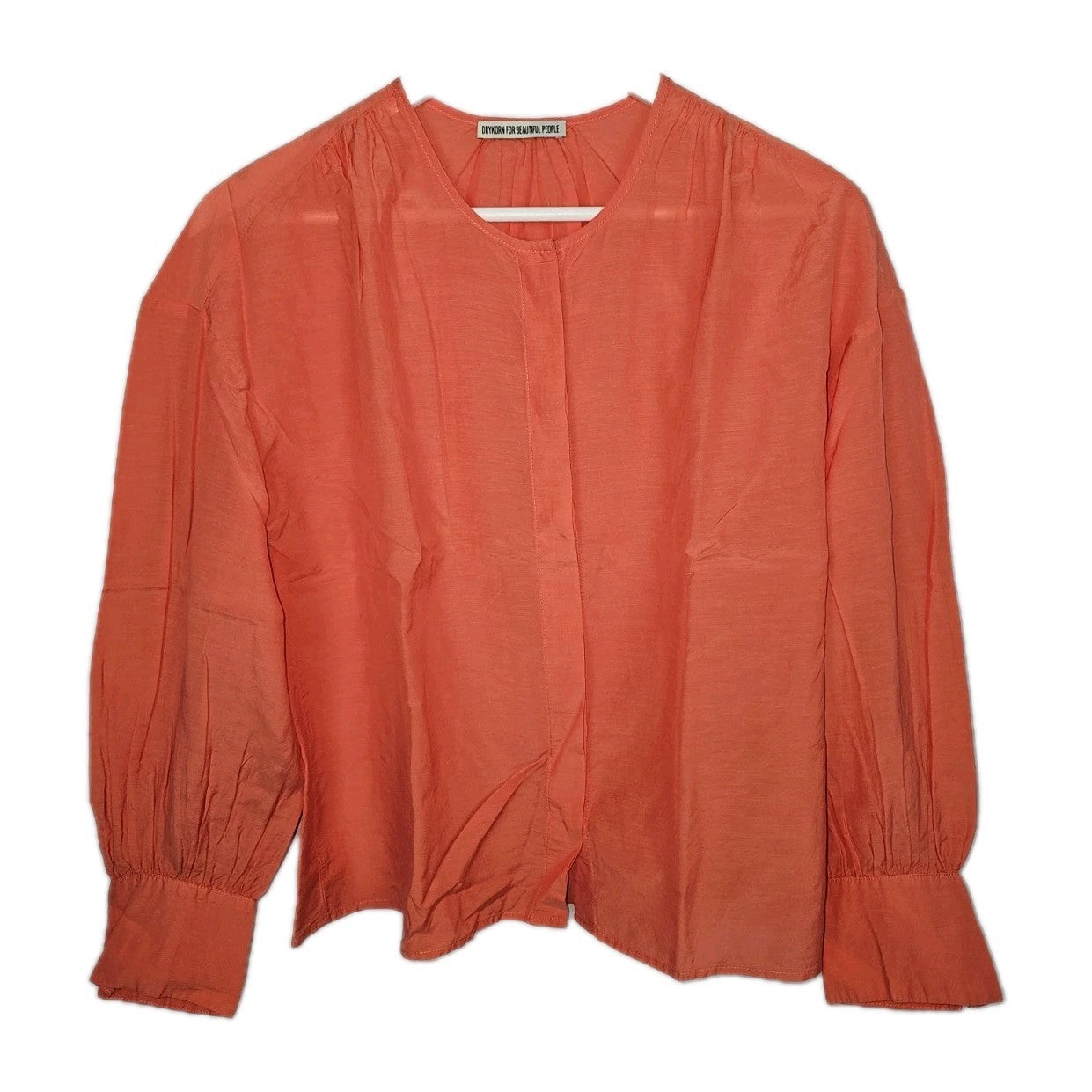 EK9120 Damen Bluse von Drykorn, rot/orange, Gr.M (Größentabelle)0
