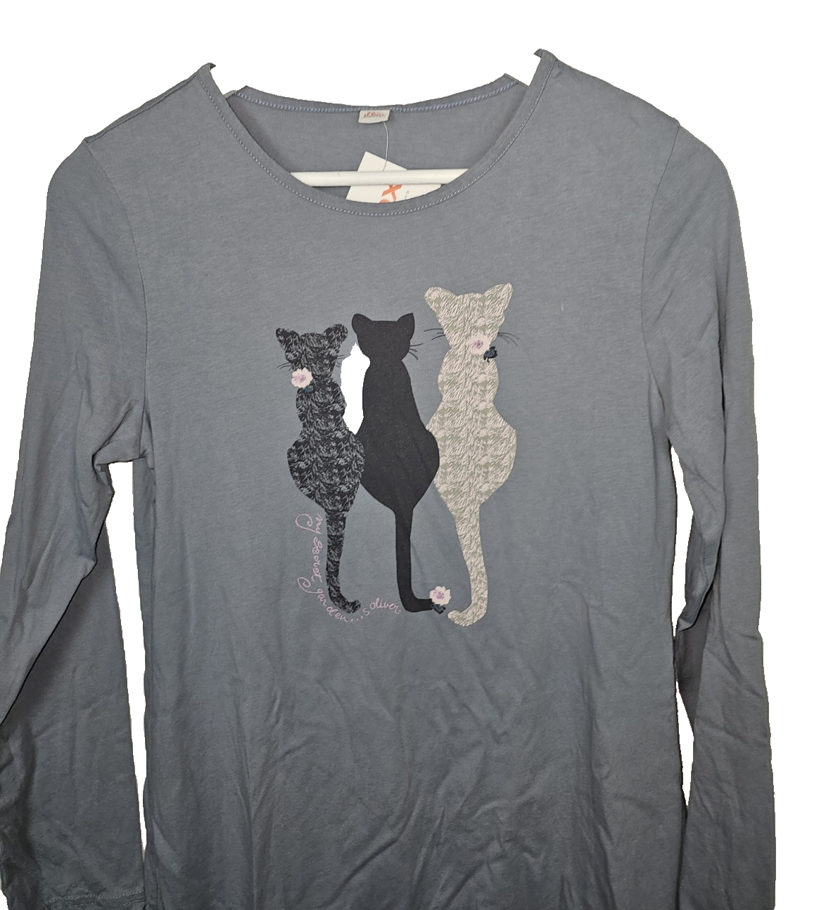 EK7648 Damen Schlafkleid von S.Oliver, Grau, Gr.361