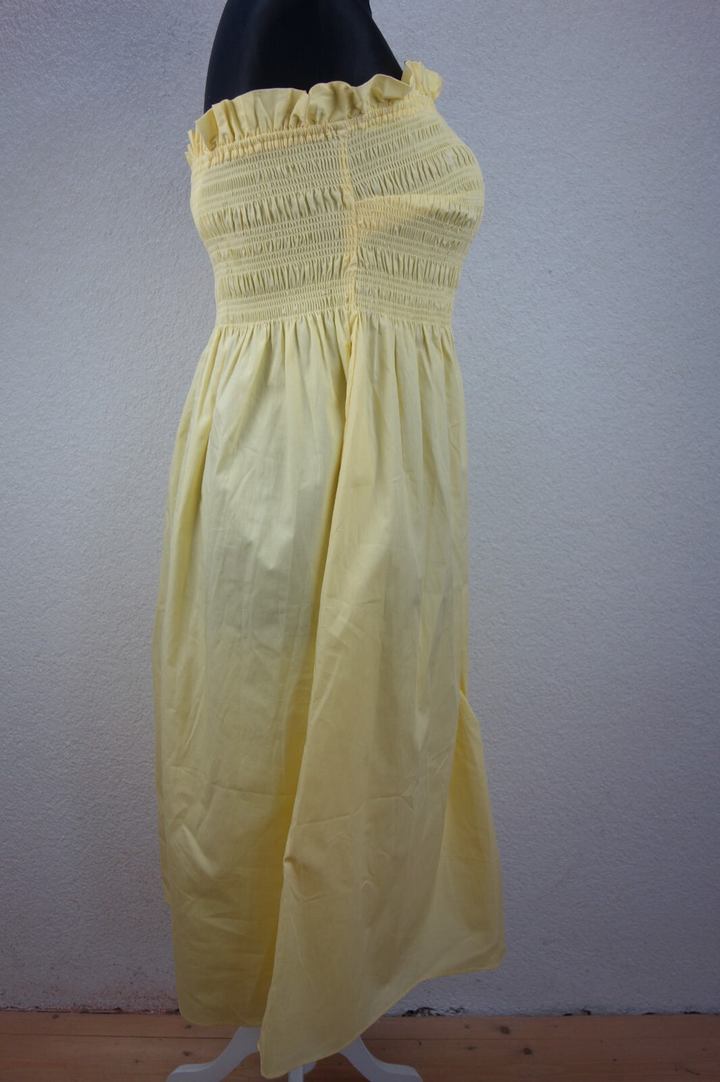 EK2364 Damen Kleid von H&M, gelb, Gr. XL2