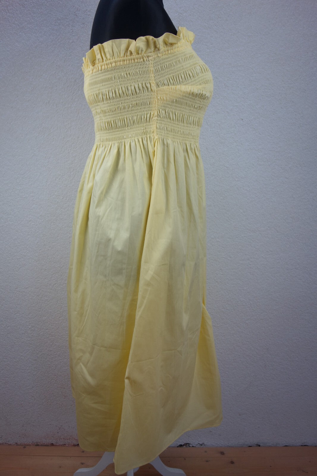 EK2364 Damen Kleid von H&M, gelb, Gr. XL2