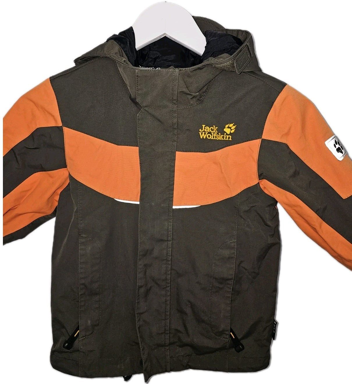EK8731 Kinder Windjacke von Jack Wolfskin, Mehrfarbig, Gr. 1041