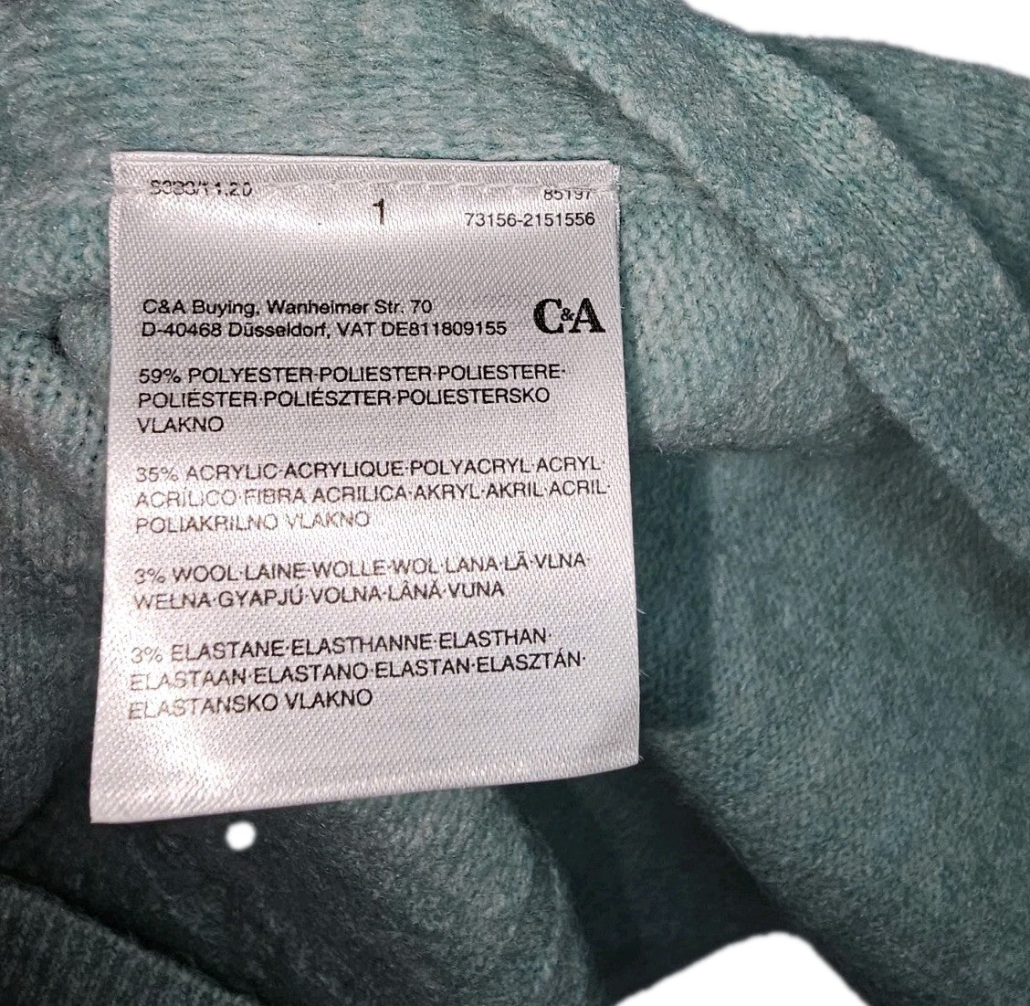 EK8011 Damen Pullunder von C%A, blau, Gr.XXL/3XL3