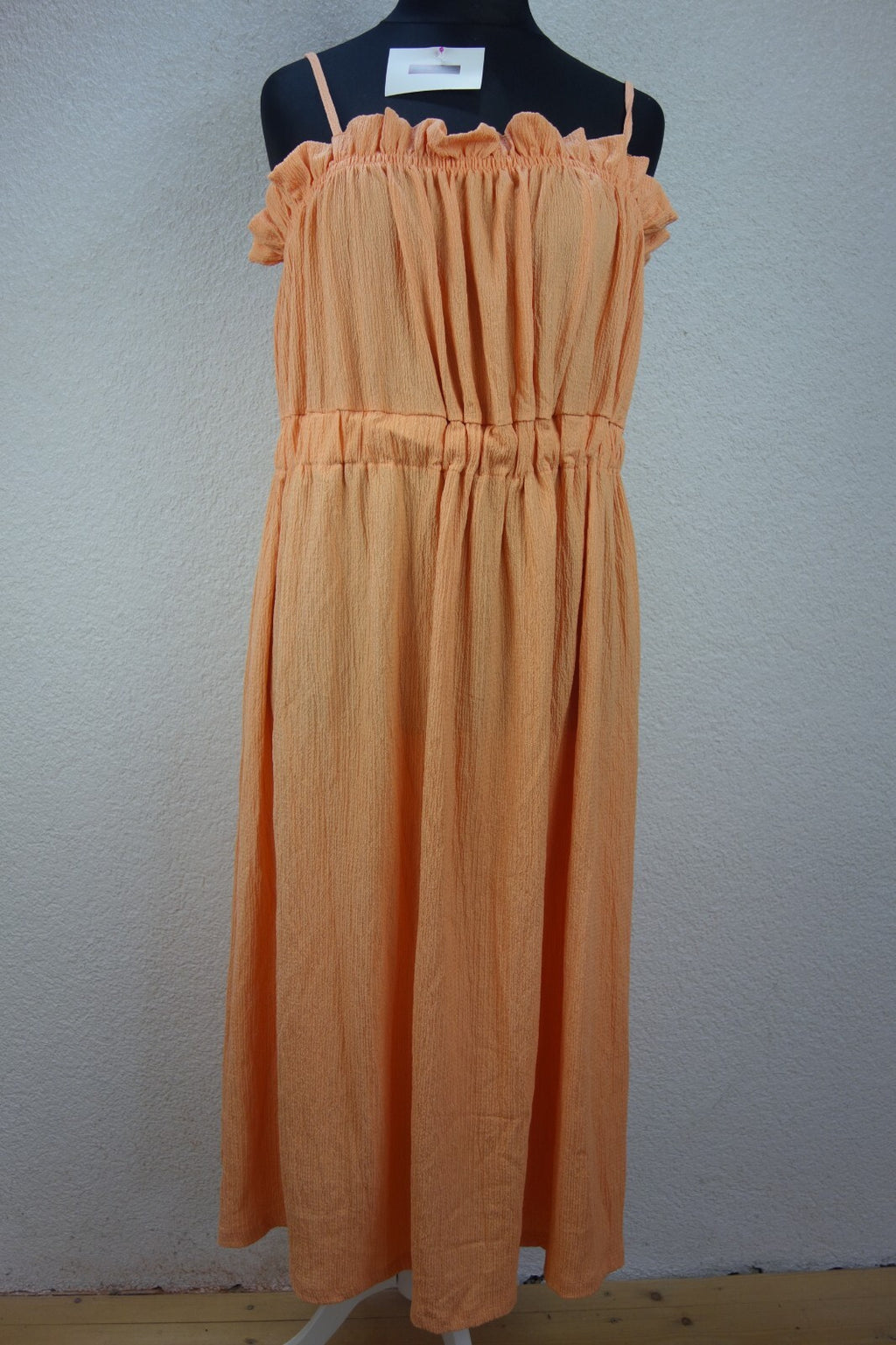 EK2166 Damen Kleid von H&M, lachsfarben, Gr. XL0