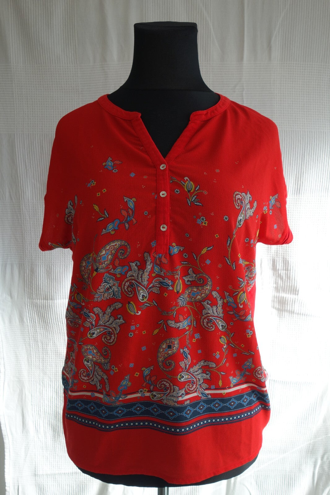 EK4257 Damen T-Shirt von s.Oliver, rot, Gr.L0