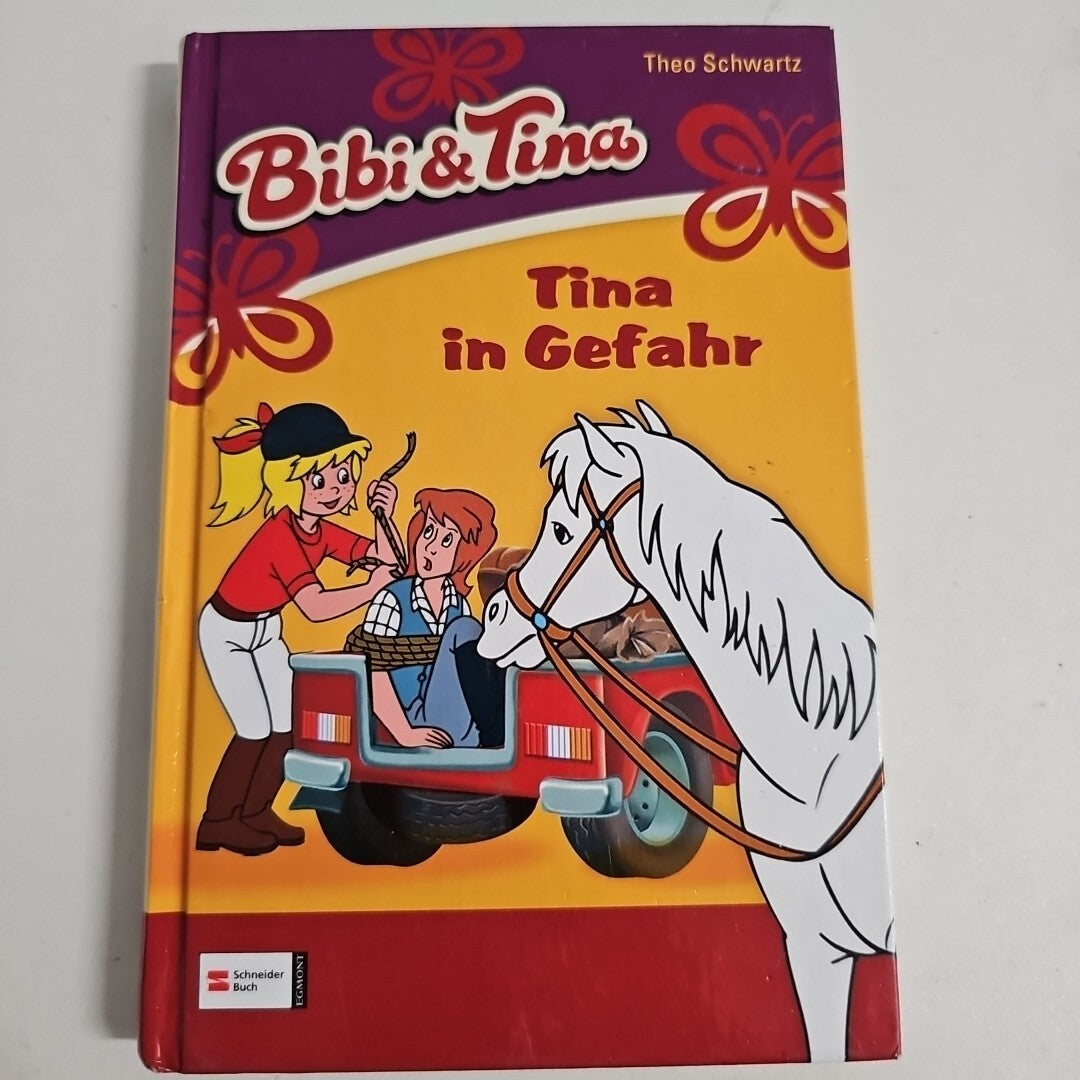 EB2168 Bibi & Tina - Tina in Gefahr von Theo Schwartz - Schneider Buch 0