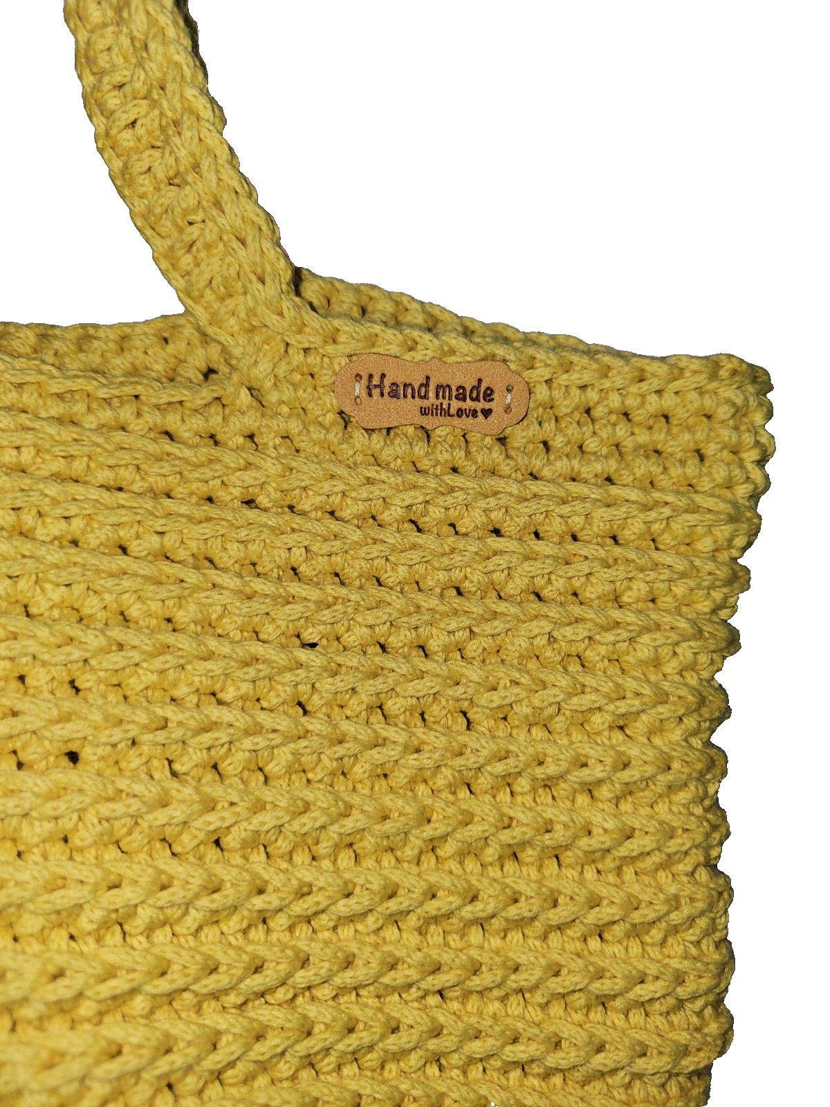 EK7842 Handgemachte Handtasche Gelb1