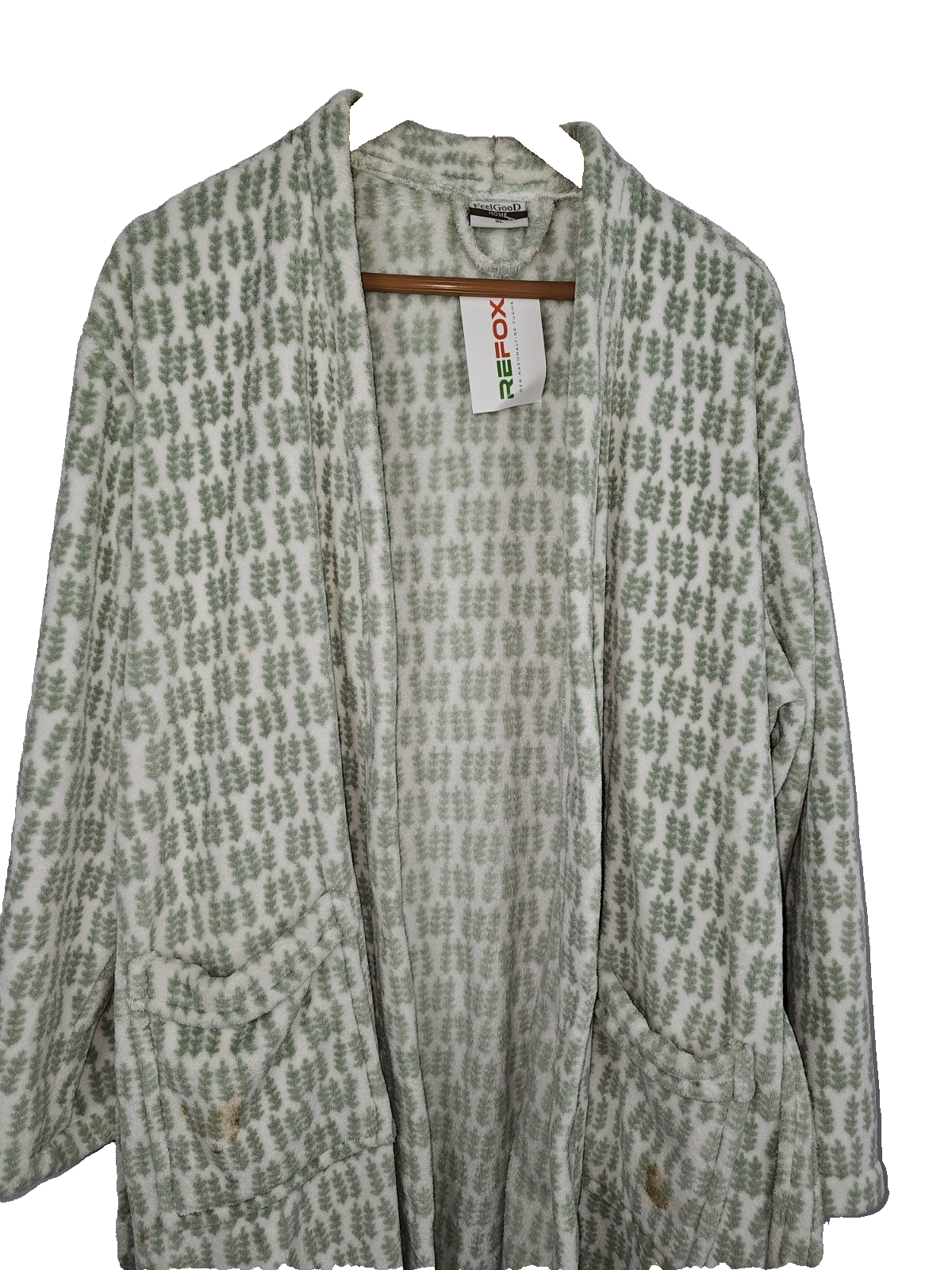 EK4075 Damen Bademantel von FeelGood, Grün, Gr. XL1