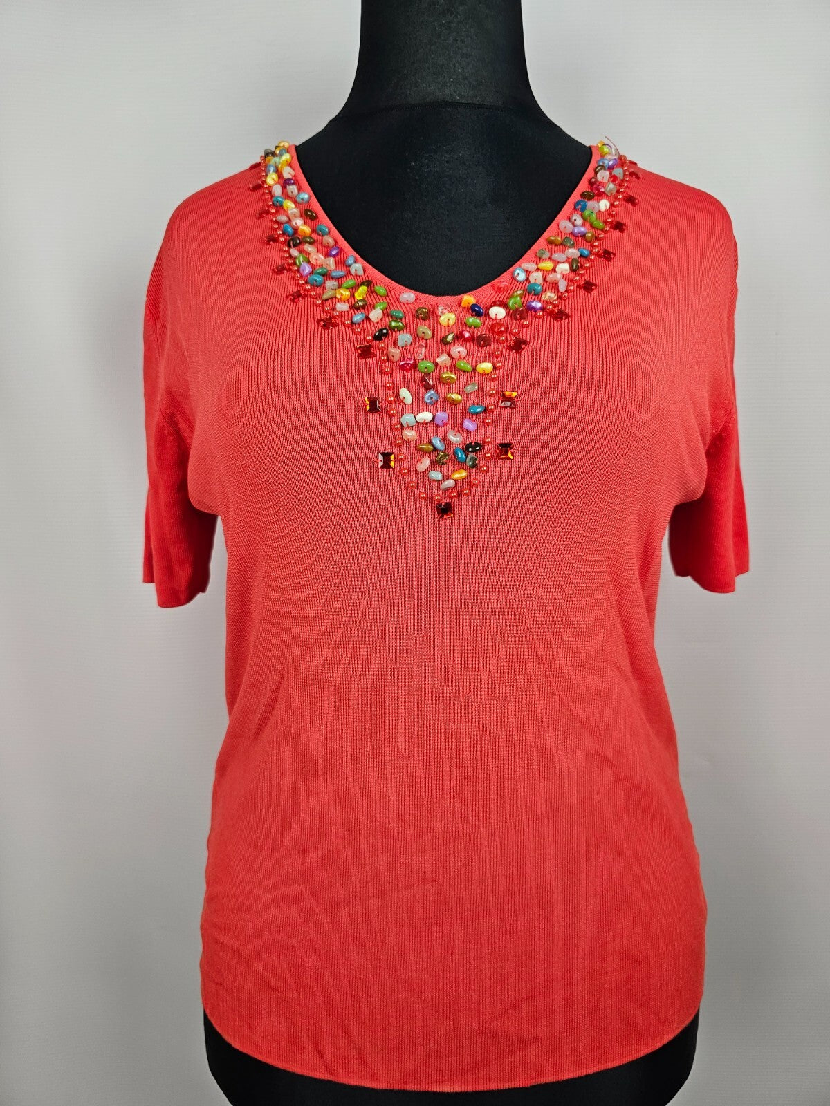 EK2803 Damen T-Shirt von Imagini, rot, Gr.L (größentabelle)0