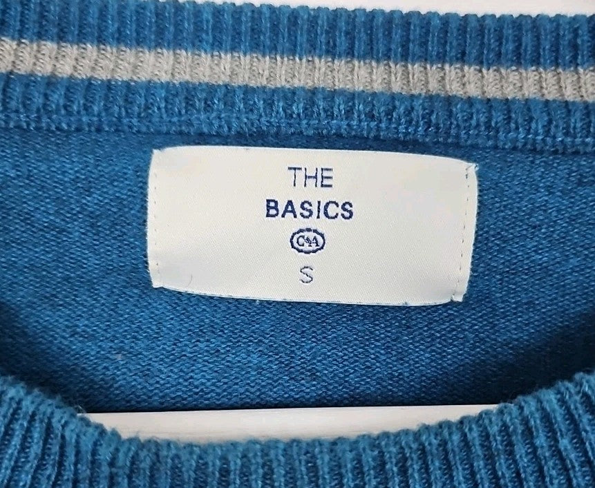 EK9777 Damen Pullover The Basics Gr.s Blau1