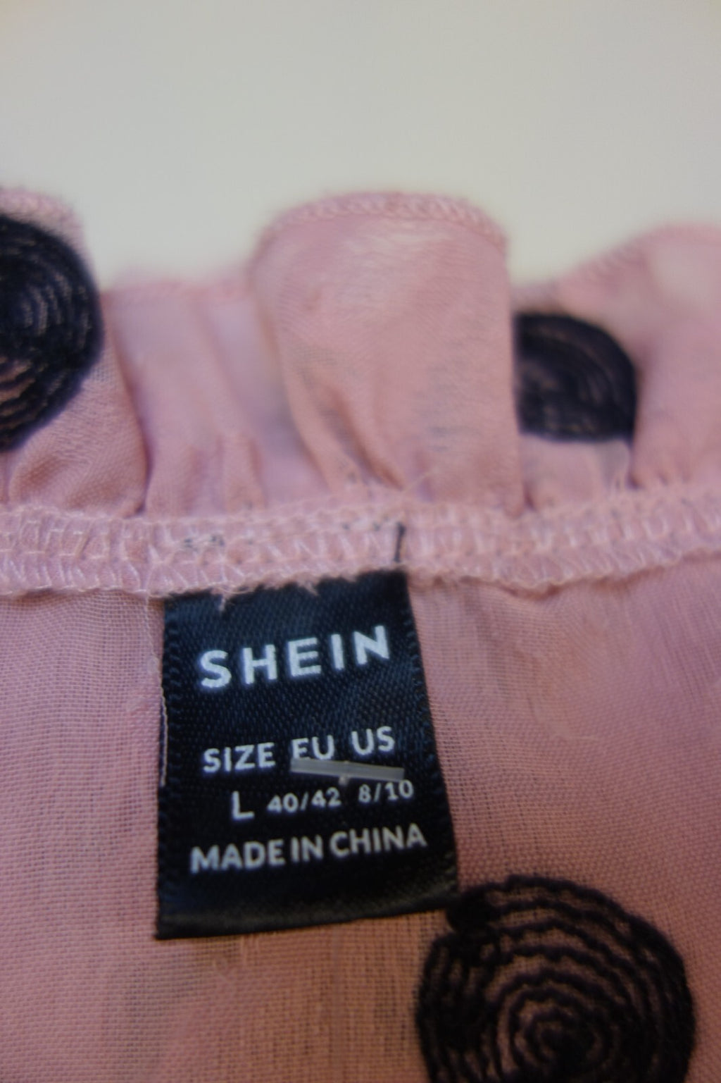EK3767 Damen Shirt von SheIn, rosa, Gr. L4