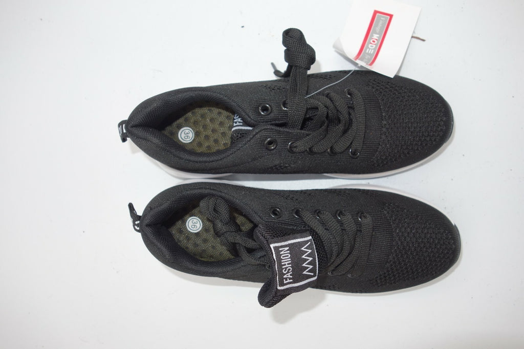 ES0087 Sneaker Kinder schwarz 36 von Fashion5