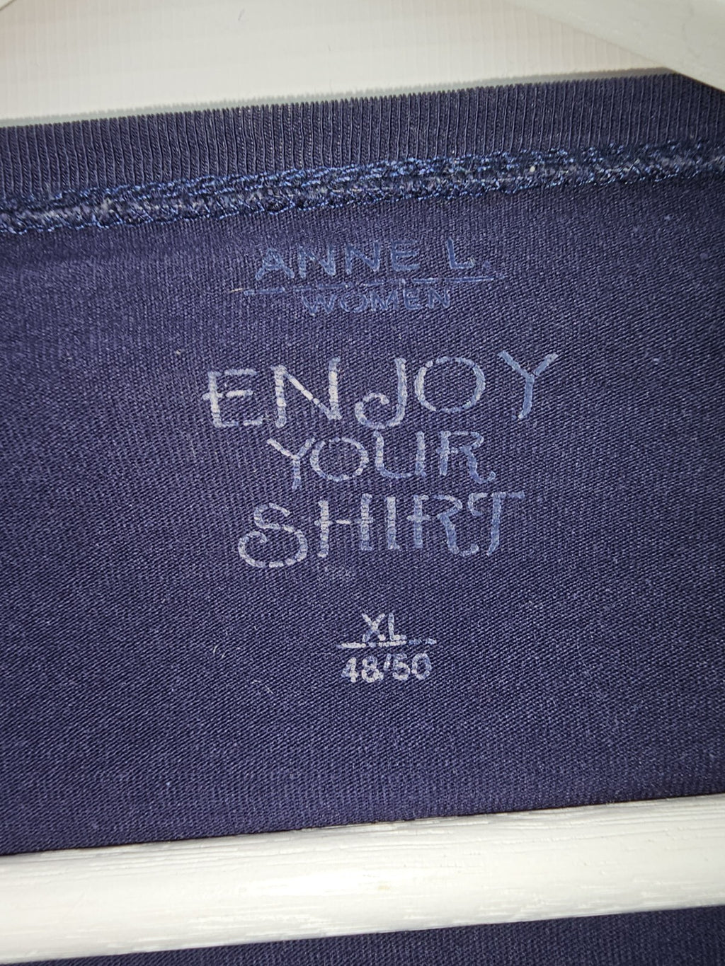 EK3939 Damen Sweatshirt von Anne L., Blau, Gr.XL1