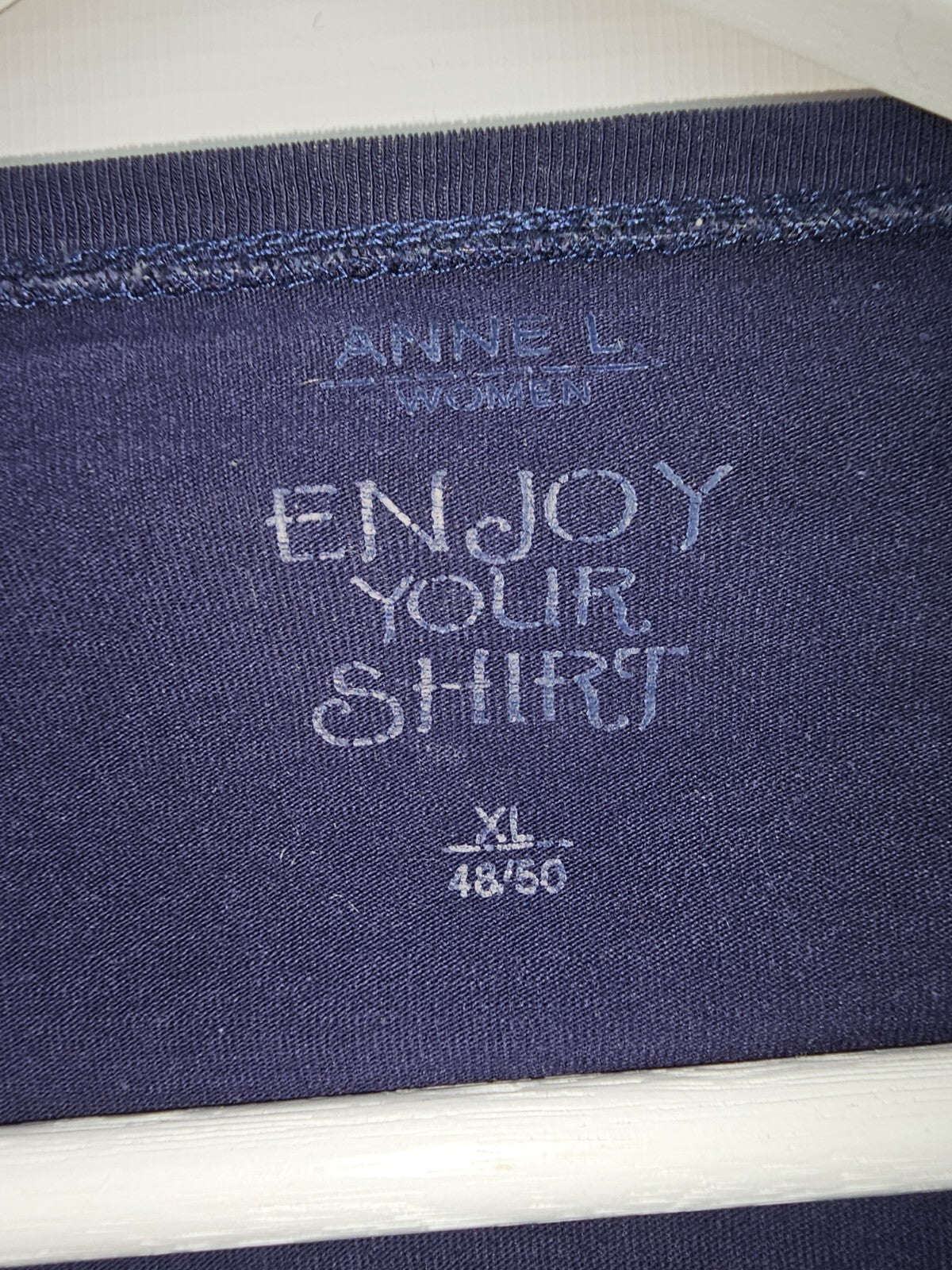 EK3939 Damen Sweatshirt von Anne L., Blau, Gr.XL1