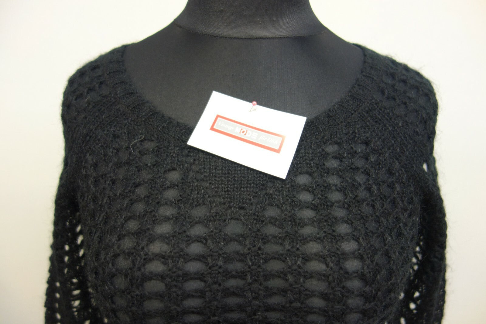 EK1512 Damen Pullover "gelöchert" von Esprit, schwarz, Gr. XS1