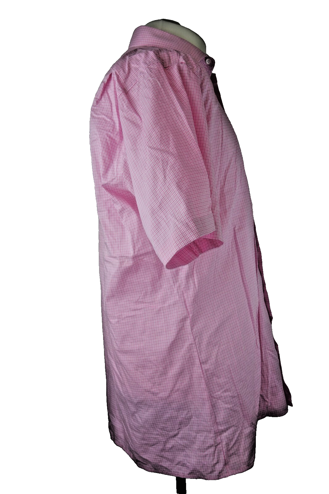 EK1974 Herren Hemd von Yorn, rosa-weiß kariert, Gr. 431