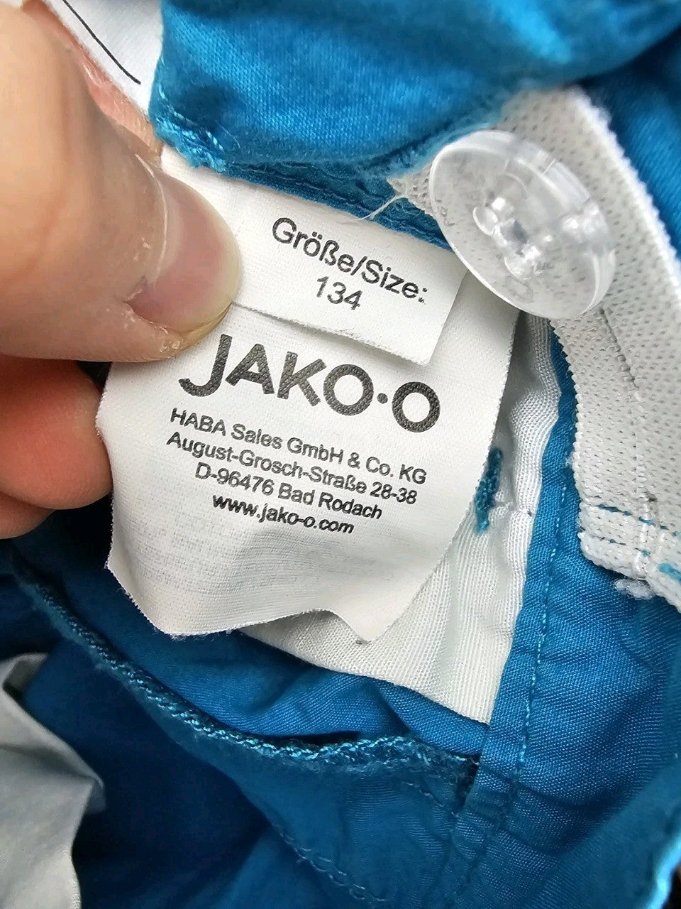 EK10791 Kinder Hose von Jako-o, Blau, Gr. 1344