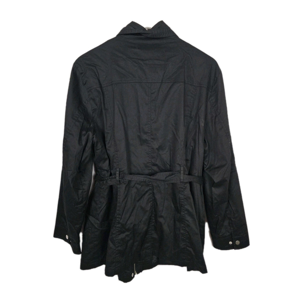 EK9759 Damen Mantel, Schwarz, Gr. Ca M/L3