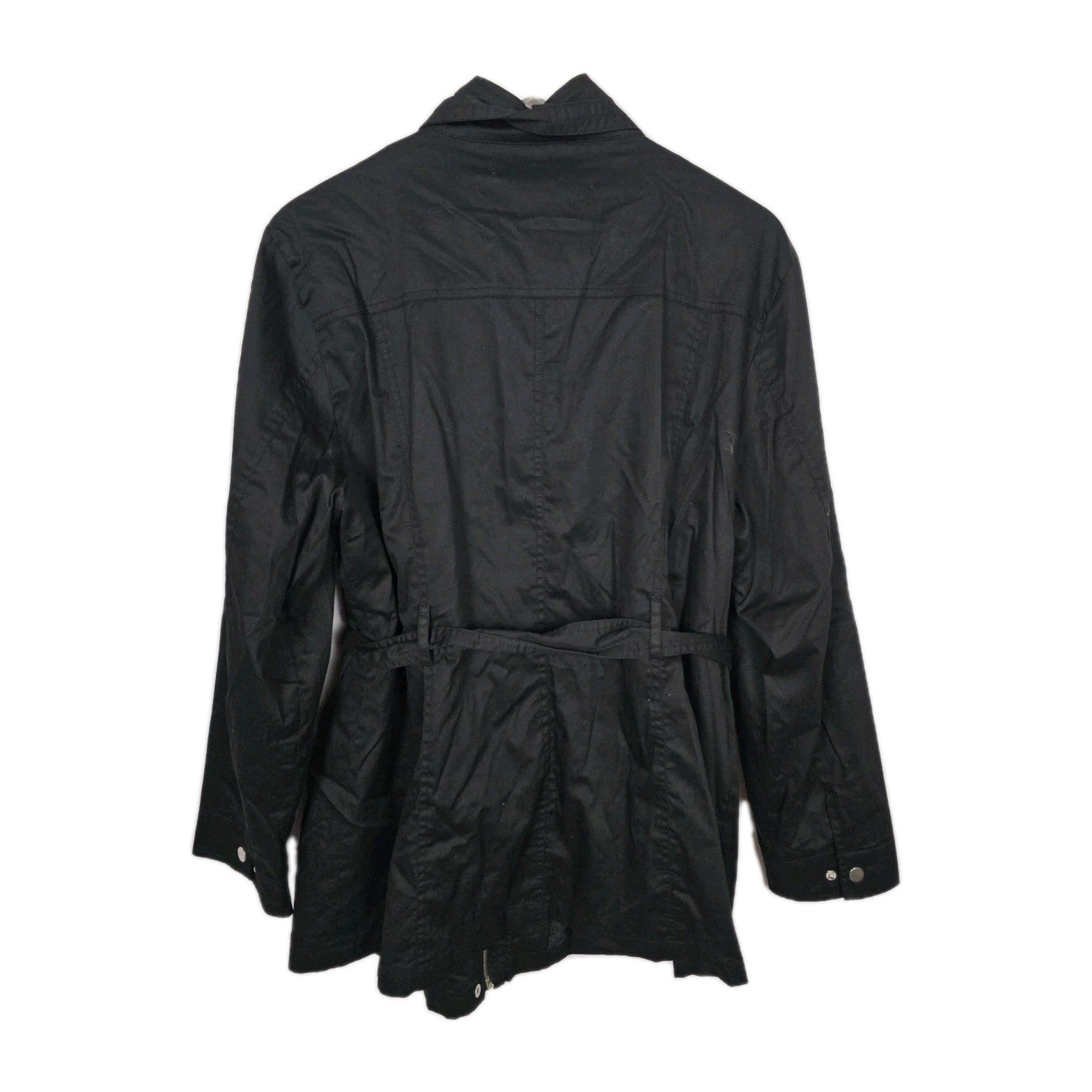 EK9759 Damen Mantel, Schwarz, Gr. Ca M/L3