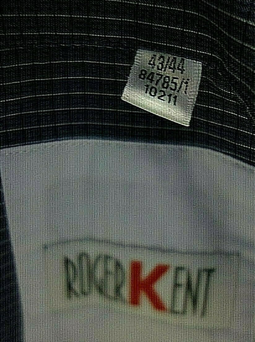 EK0142 Herren Hemd von Roger Kent, XL, blau, kariert5