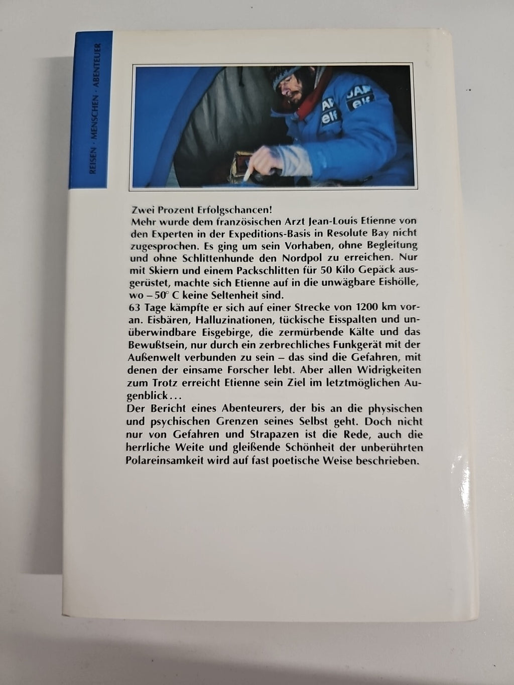 EB584 Faszination Arktis - Jean-Louis Etienne, Ein-Mann-Expedition Eiswüste1