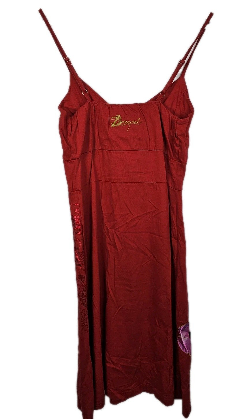 EK10496 Damen Kleid von Desigual, rot, Gr.M4