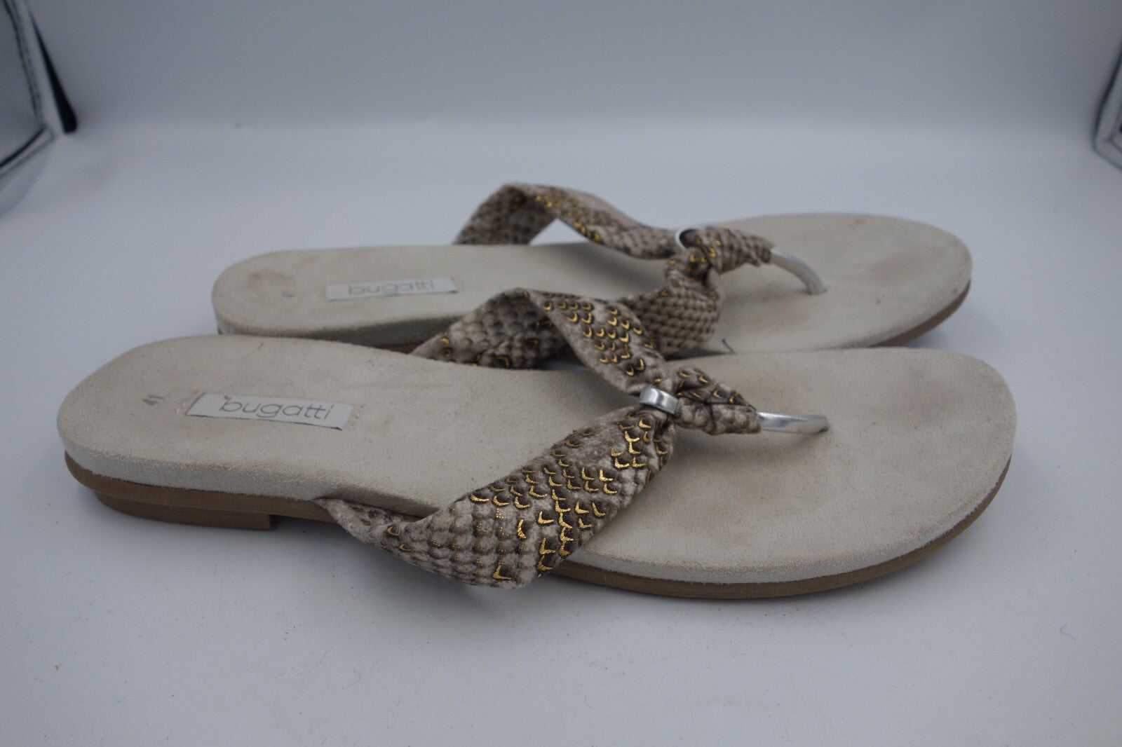 ES0515 Damen Sandalen von Bugatti, grau, 411
