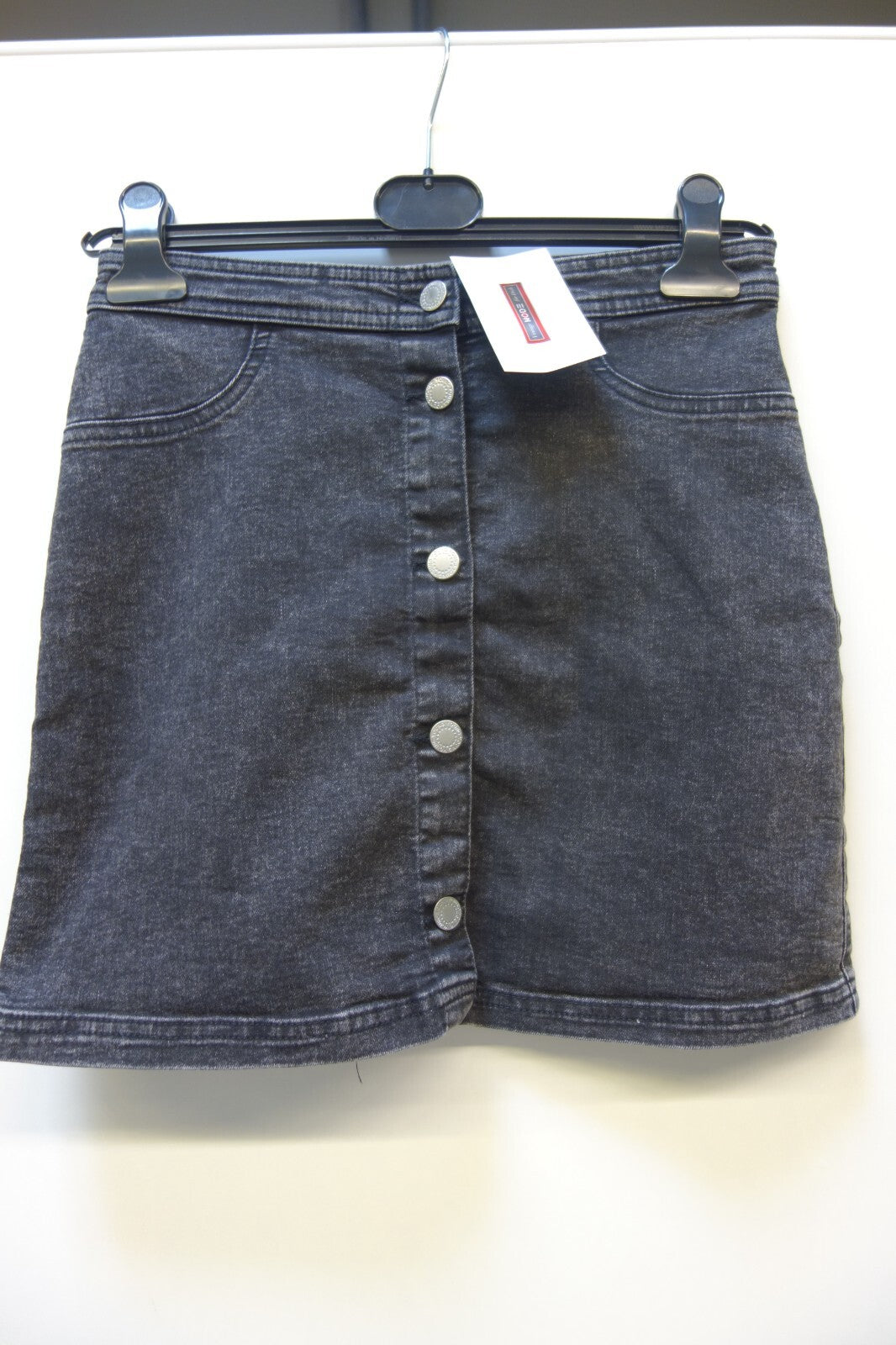 EK3472 Mädchen Rock von H&M, schwarz, Gr. 1640