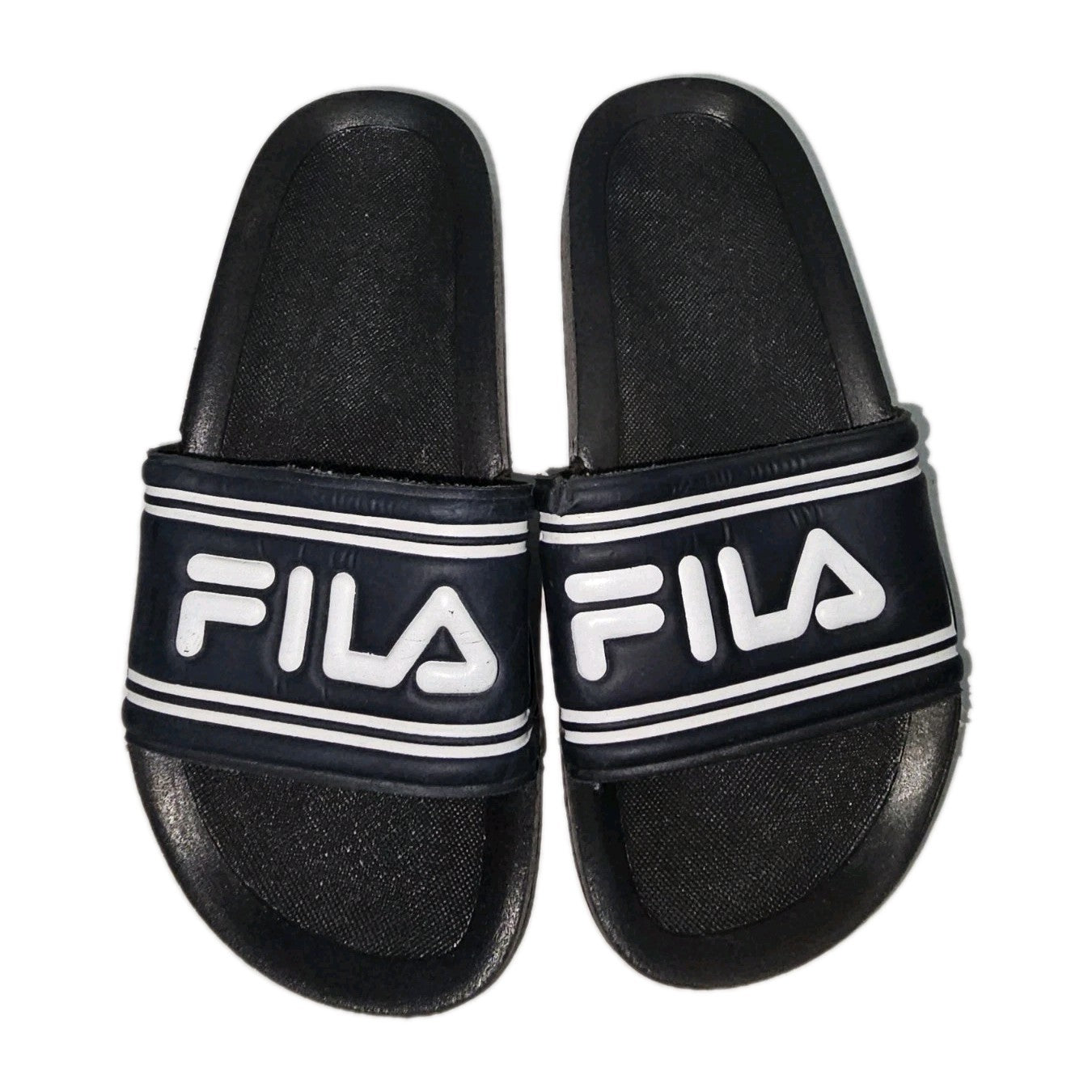 ES699 Jungen Latschen von Fila, blau, Gr.311
