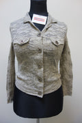 EK3459 Damen Jäckchen von The 2 Style, beigegrau, Gr. L0