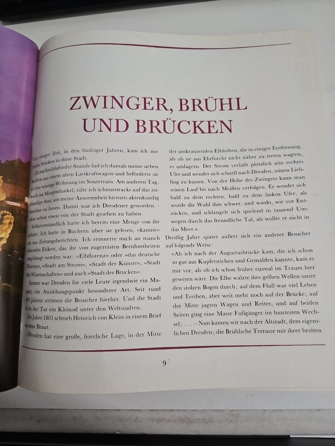 EB1488 DRESDEN - in Farbe   von Karl Heinz Böhle, Bildband 1981, gebunden,1