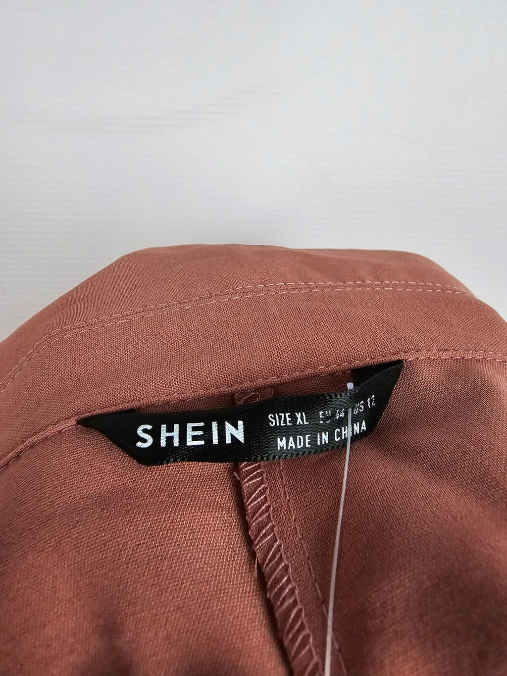 EK5435 Damen Jäckchen von SheIn, ziegelrot, Gr. XL7