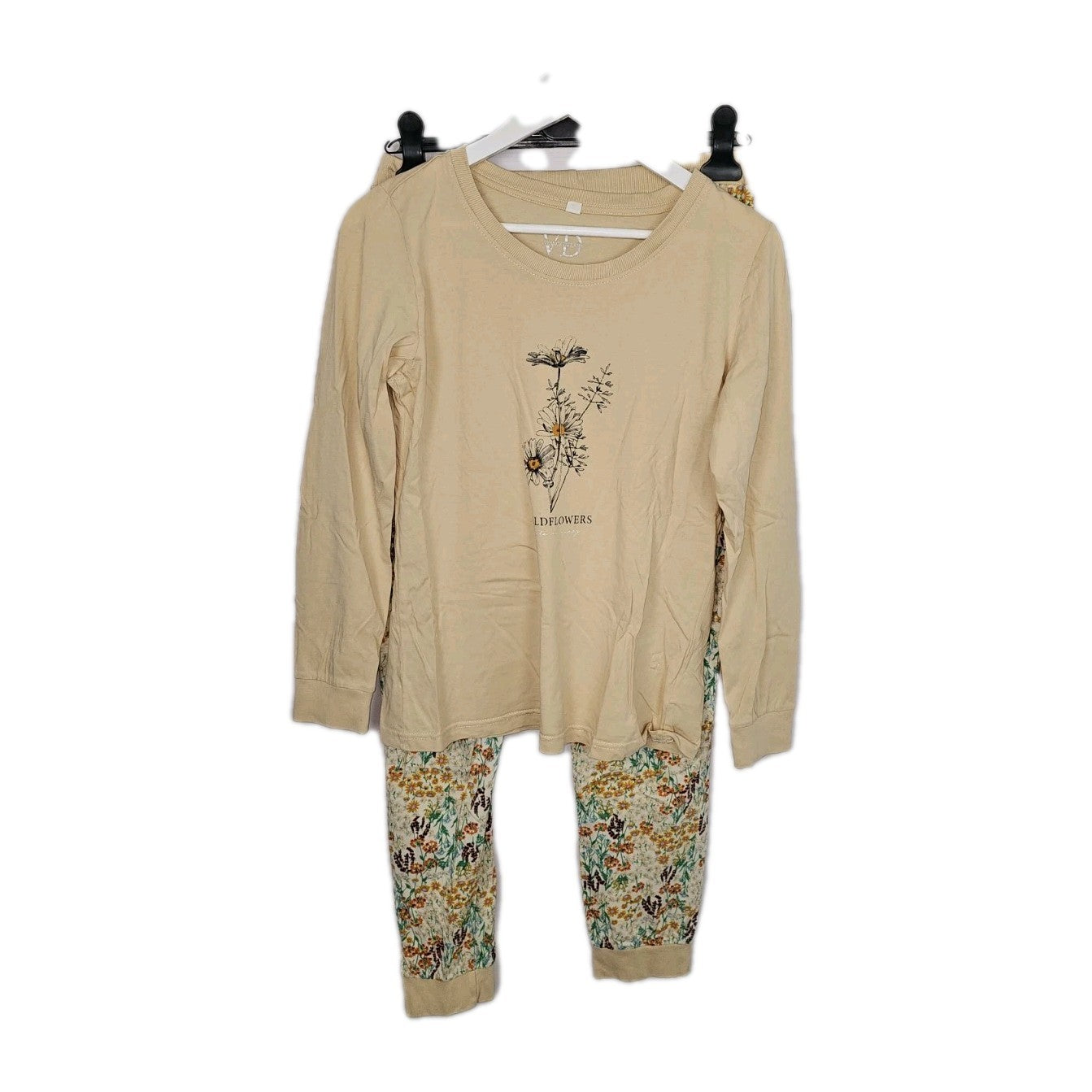 EK9039 Damen Schlafanzug von Vivance Dreams, Beige, Gr. 36/380