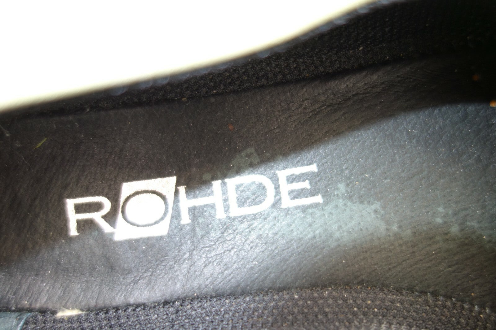 ES0005 Damen Halbschuhe von Rhode, grün, Gr. 5,54