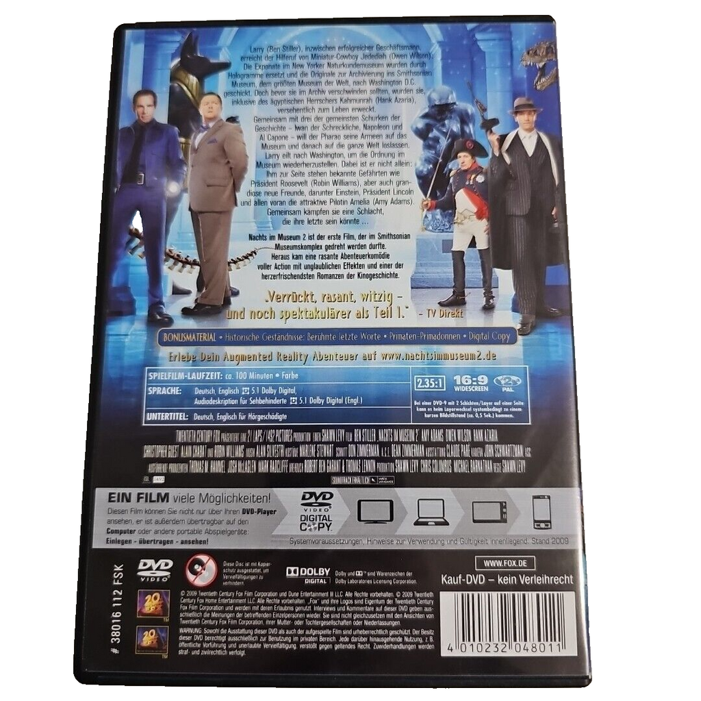 EB2456 Nachts im Museum 2, DVD, 20091