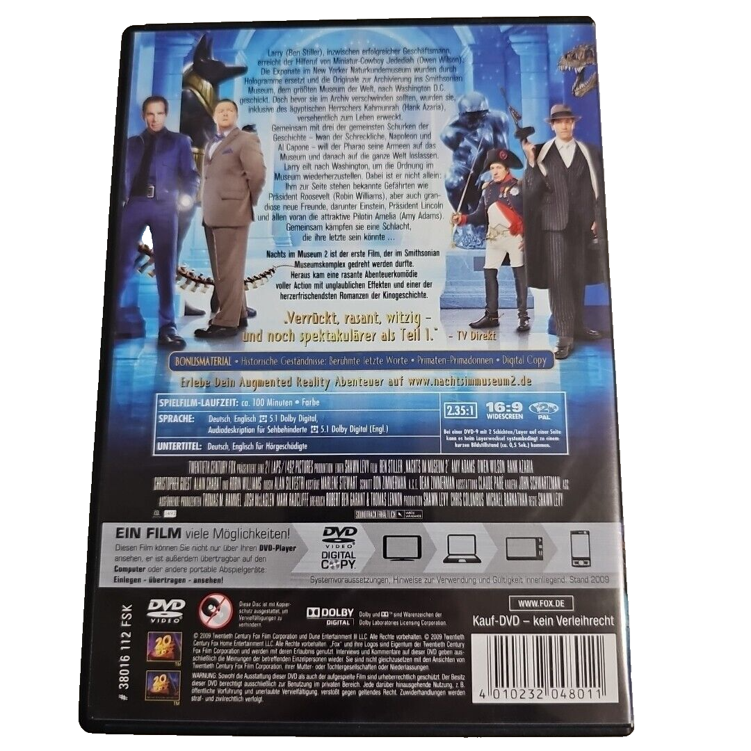 EB2456 Nachts im Museum 2, DVD, 20091