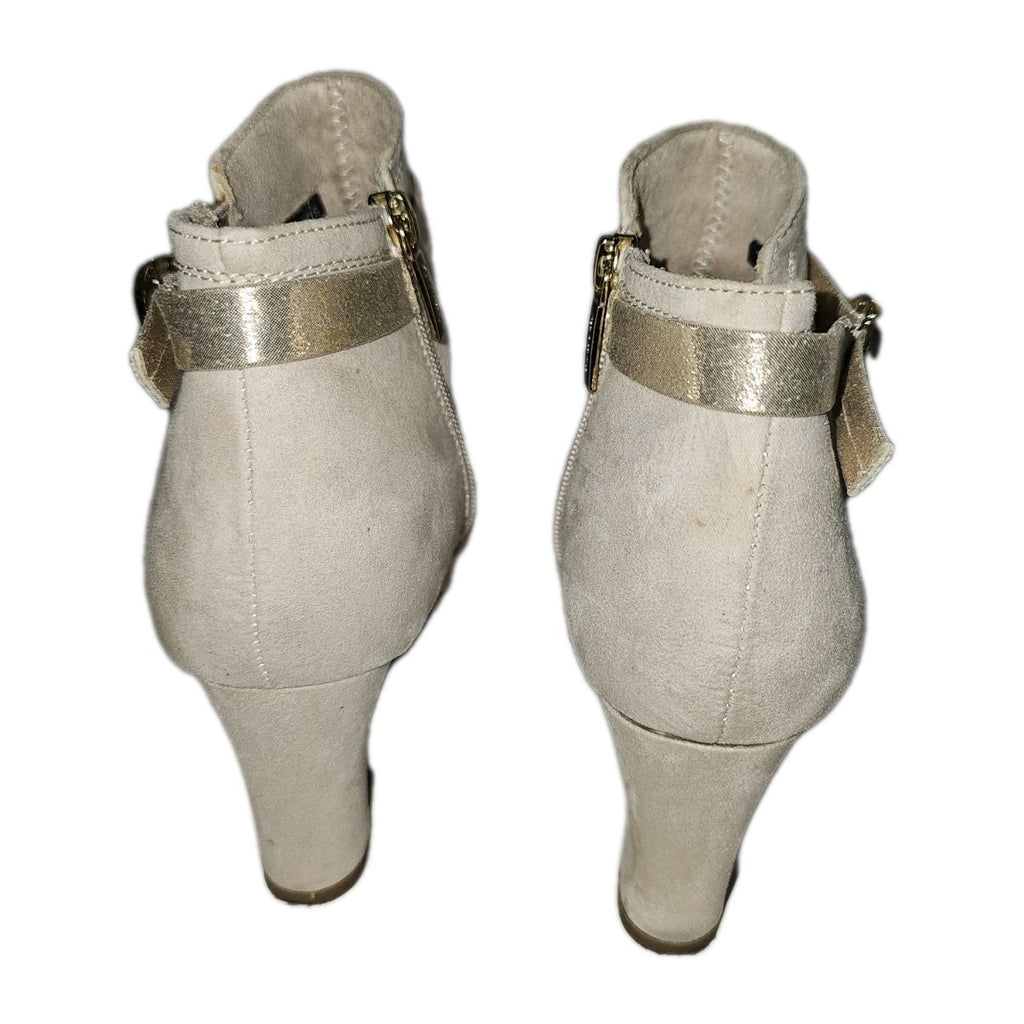 ES769 Damen Stiefelette von Tamaris, Cremeweiß, Gr.374