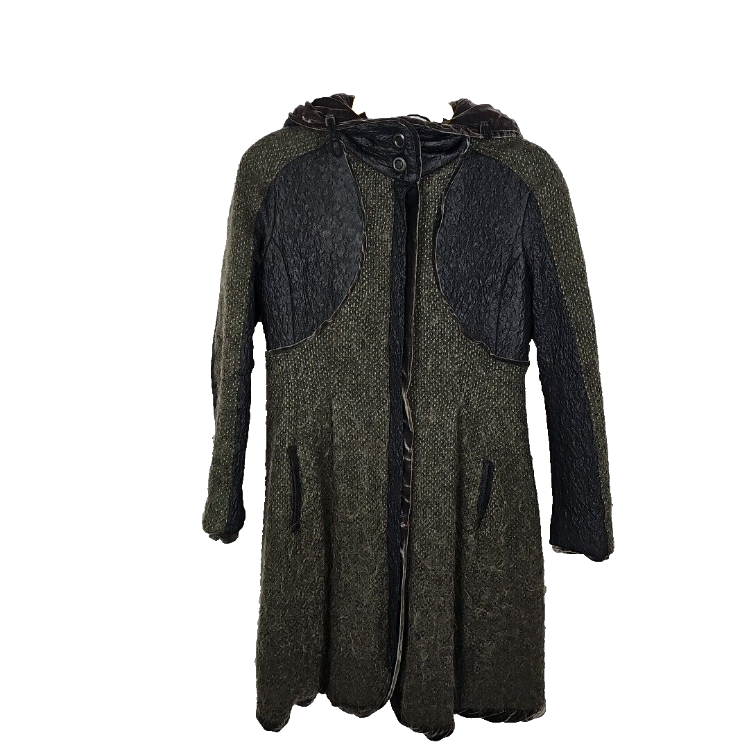 EK6905 Damen Mantel von Beate Heymann, Grün, Gr.360