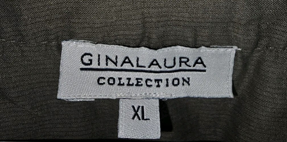 EK10504 Damen Bluse von Gina Laura, grün, Gr.XL2