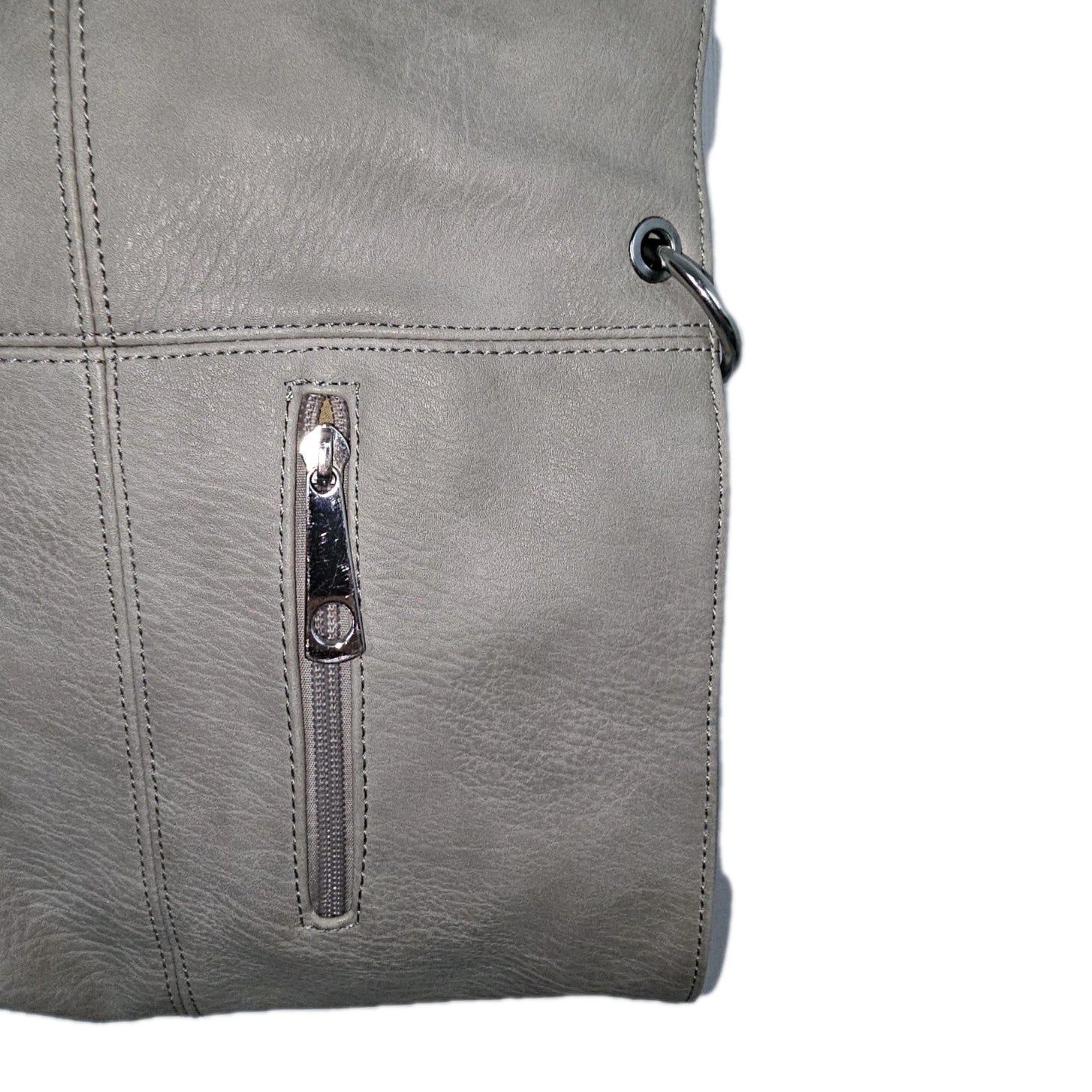 EK9942 Damen Tasche, beige, Mittelgroße Umhängetasche2