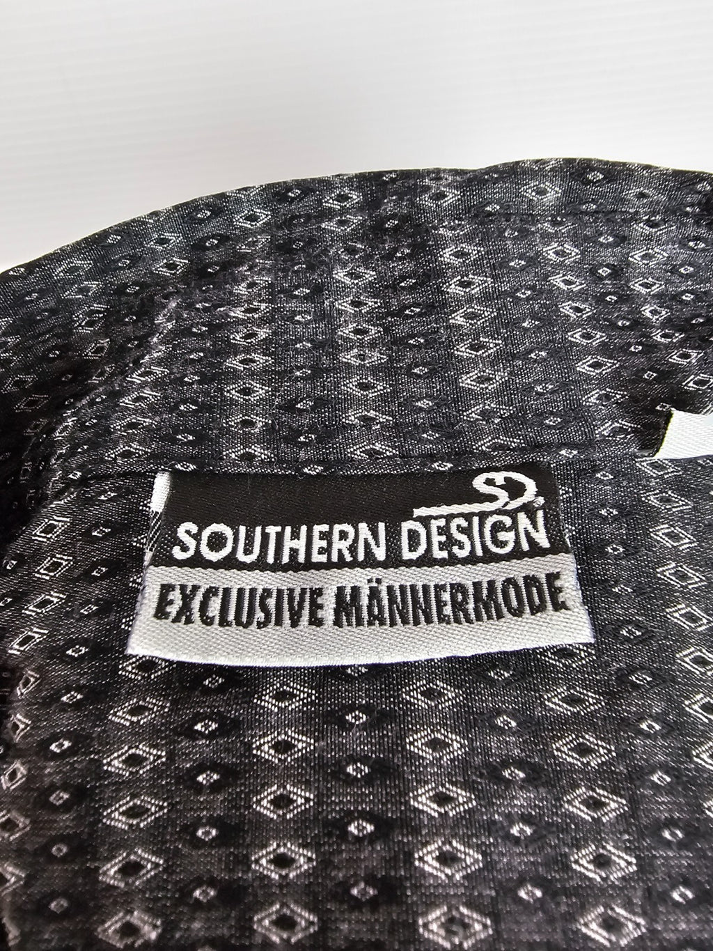 EK5416 Herren Hemd von Southern Design , schwarz/grau, Gr.395